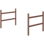 FLEXA Popsicle - Legs for Mid-High Bed, Cherry