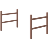 FLEXA Popsicle - Legs for Mid-High Bed, Cherry