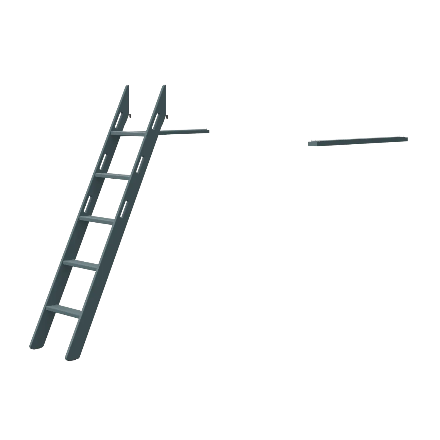 Popsicle - Slanting ladder for high Bed FLEXA LADDER slanting-ladder-for-high-bed-blueberry   _badge_last_chance flexa-com.myshopify.com
