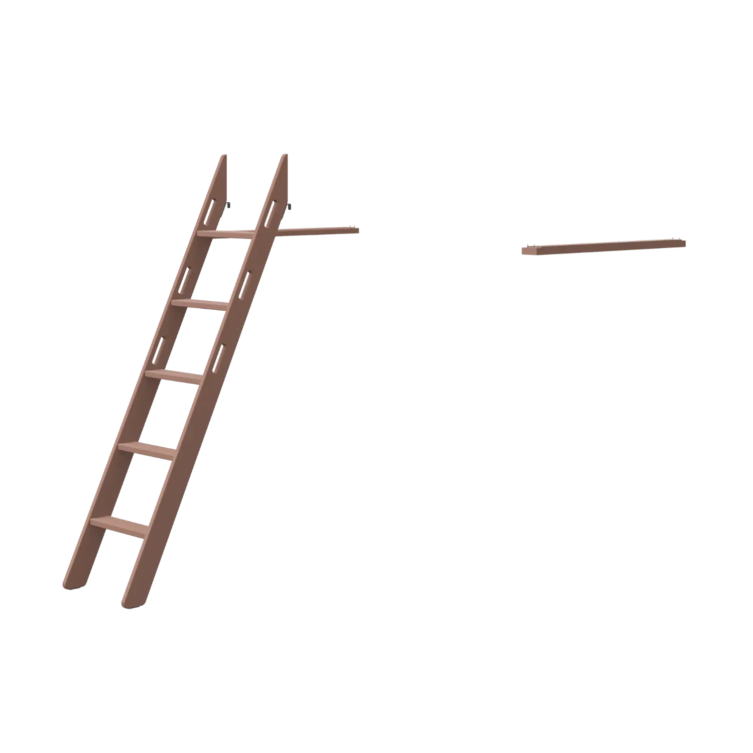 Popsicle - Slanting ladder for high Bed FLEXA LADDER slanting-ladder-for-high-bed-cherry   _badge_last_chance flexa-com.myshopify.com