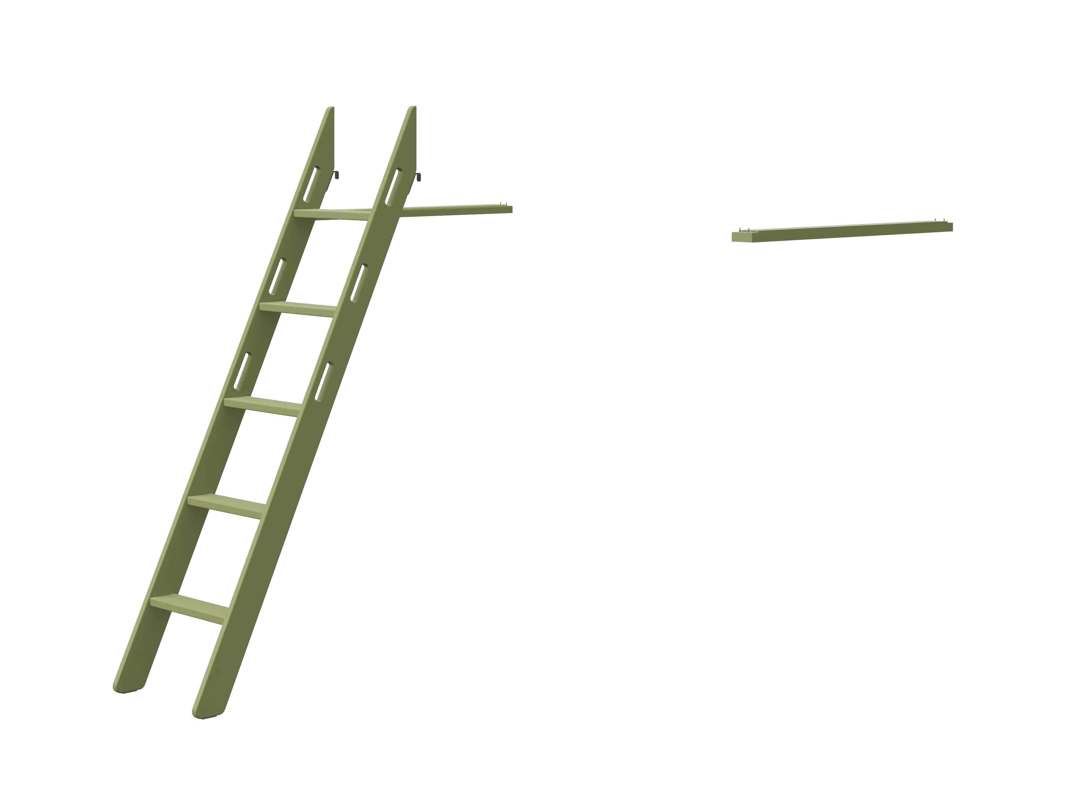 Popsicle - Slanting ladder for high Bed LADDER _badge_last_chance flexa-com.myshopify.com