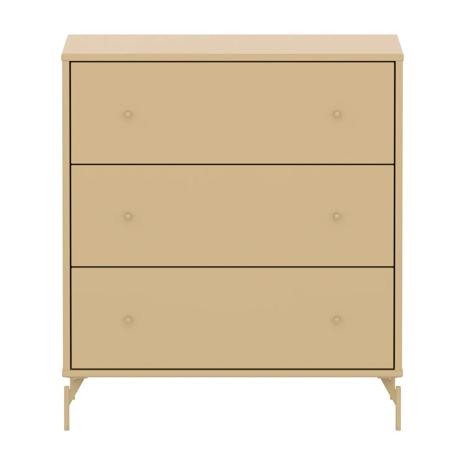 SAGA Chest, 3 drawer, Sand CHEST ACTIVE flexa-com.myshopify.com