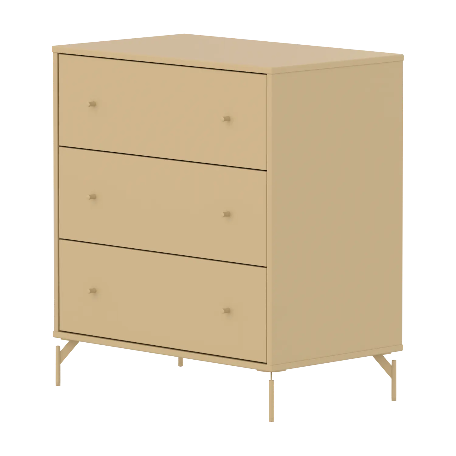 SAGA Chest, 3 drawer, Sand CHEST ACTIVE flexa-com.myshopify.com