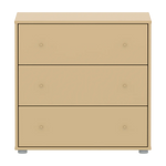 SAGA Chest, 3 drawer, Sand CHEST ACTIVE flexa-com.myshopify.com