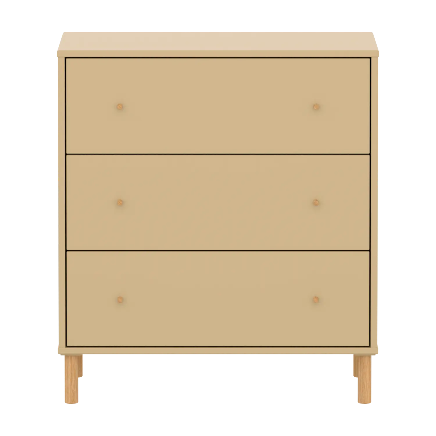 SAGA Chest, 3 drawer, Sand CHEST ACTIVE flexa-com.myshopify.com