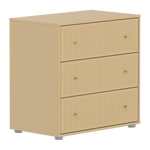 SAGA Chest, 3 drawer, Sand with Grooves CHEST ACTIVE flexa-com.myshopify.com
