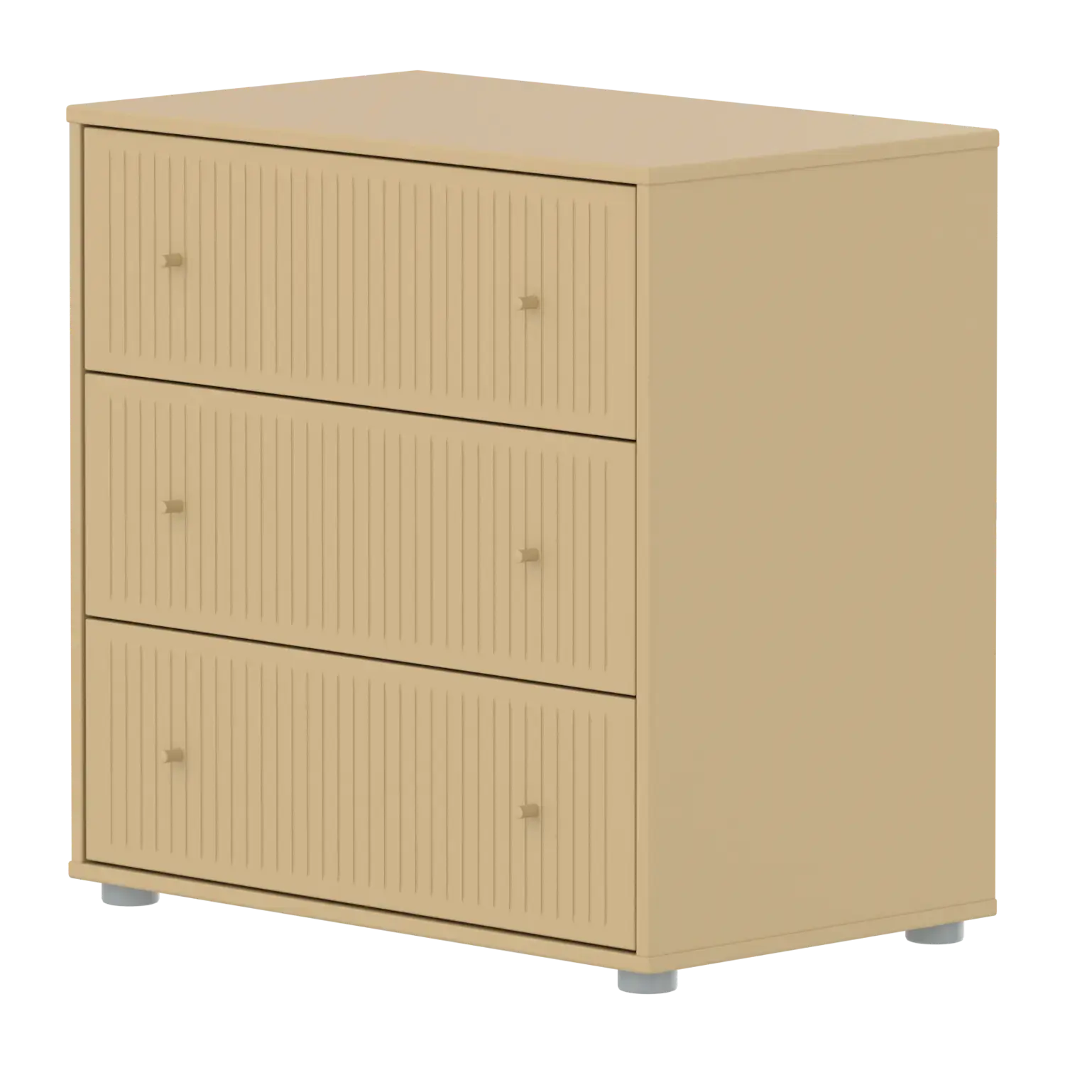 SAGA Chest, 3 drawer, Sand with Grooves CHEST ACTIVE flexa-com.myshopify.com