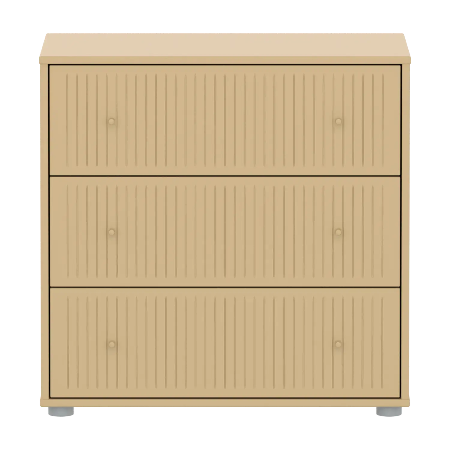SAGA Chest, 3 drawer, Sand with Grooves CHEST ACTIVE flexa-com.myshopify.com