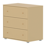 SAGA Chest, 3 drawer, Sand with Grooves CHEST ACTIVE flexa-com.myshopify.com
