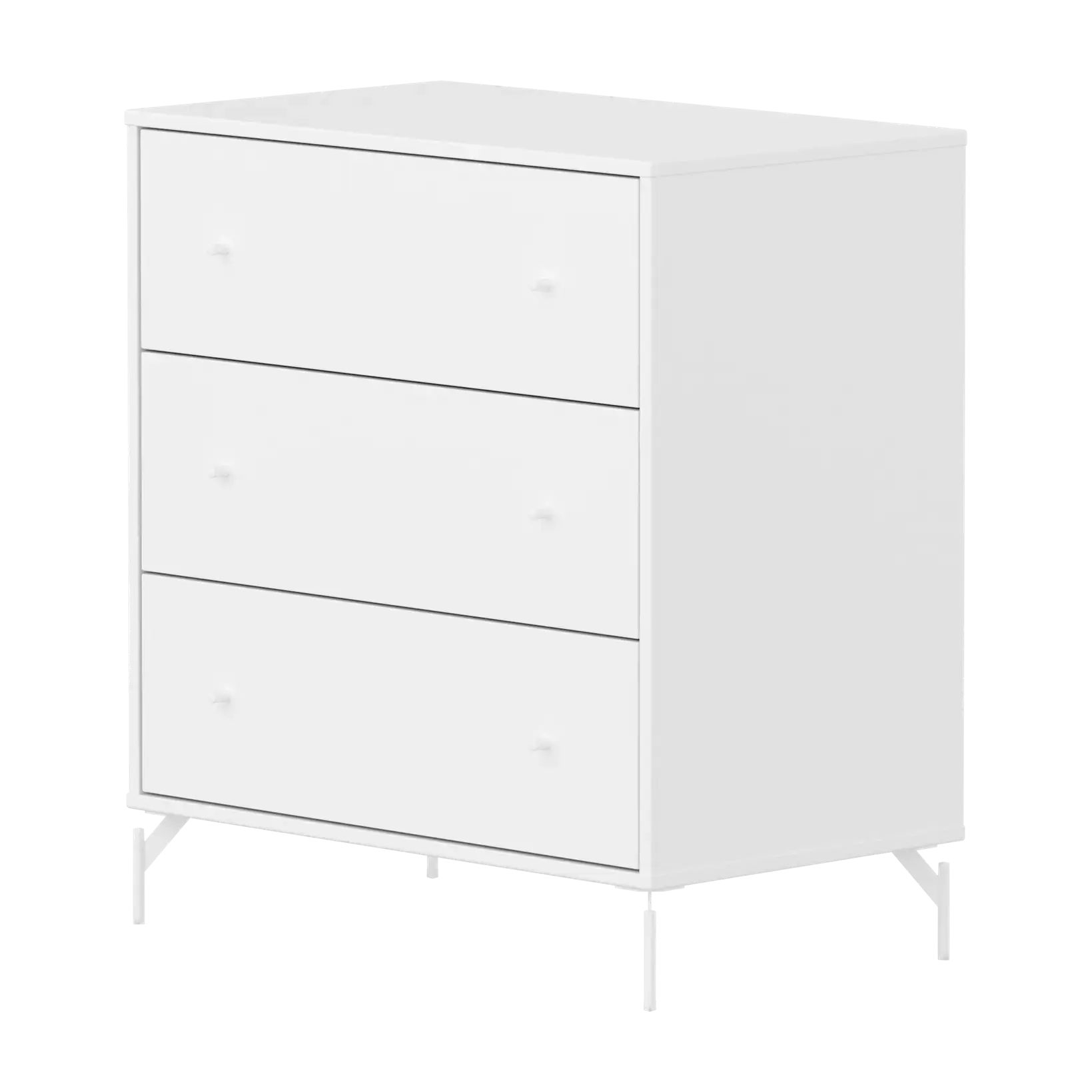 SAGA Chest, 3 drawer, White CHEST ACTIVE flexa-com.myshopify.com