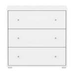 SAGA Chest, 3 drawer, White CHEST ACTIVE flexa-com.myshopify.com