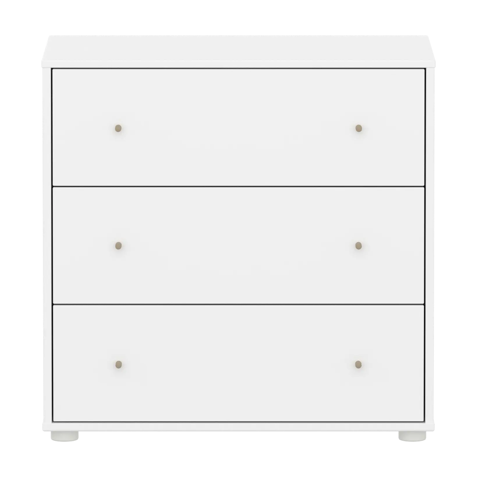 SAGA Chest, 3 drawer, White CHEST ACTIVE flexa-com.myshopify.com