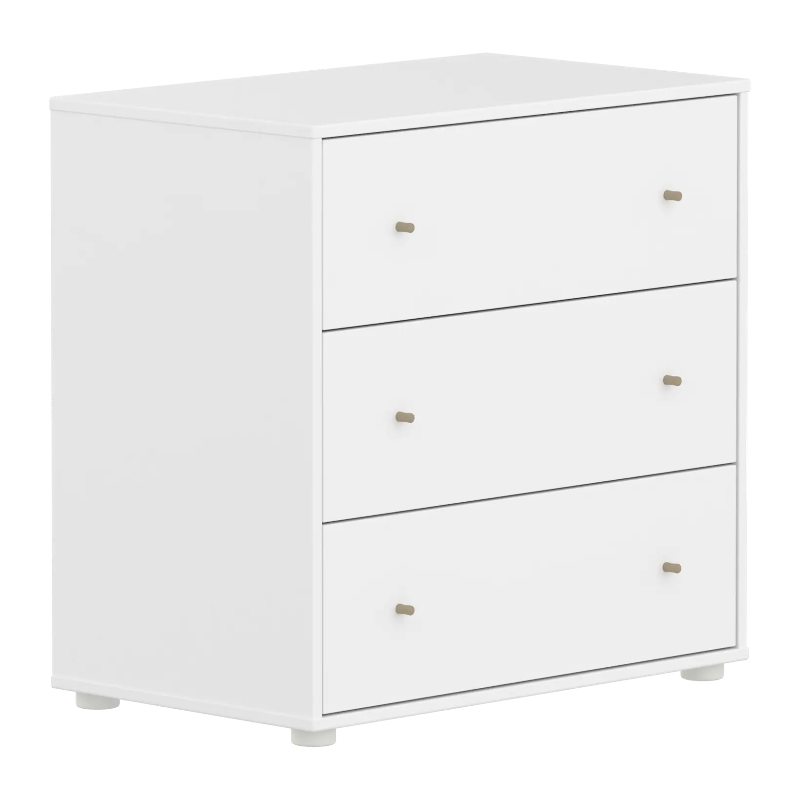 SAGA Chest, 3 drawer, White CHEST ACTIVE flexa-com.myshopify.com