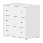SAGA Chest, 3 drawer, White CHEST ACTIVE flexa-com.myshopify.com