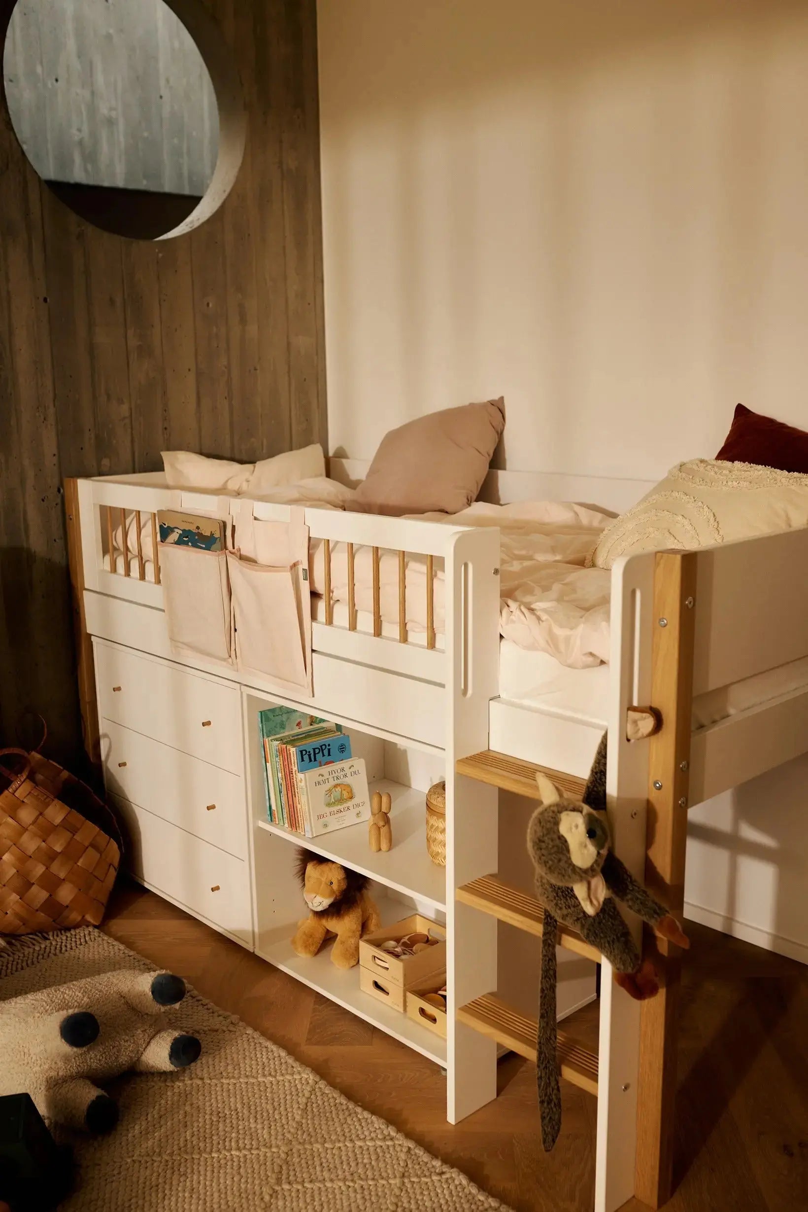 SAGA Chest, 3 drawer, White CHEST ACTIVE flexa-com.myshopify.com