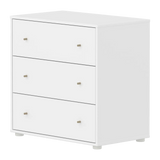 SAGA Chest, 3 drawer, White CHEST ACTIVE flexa-com.myshopify.com