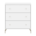 SAGA Chest, 3 drawer, White CHEST ACTIVE flexa-com.myshopify.com