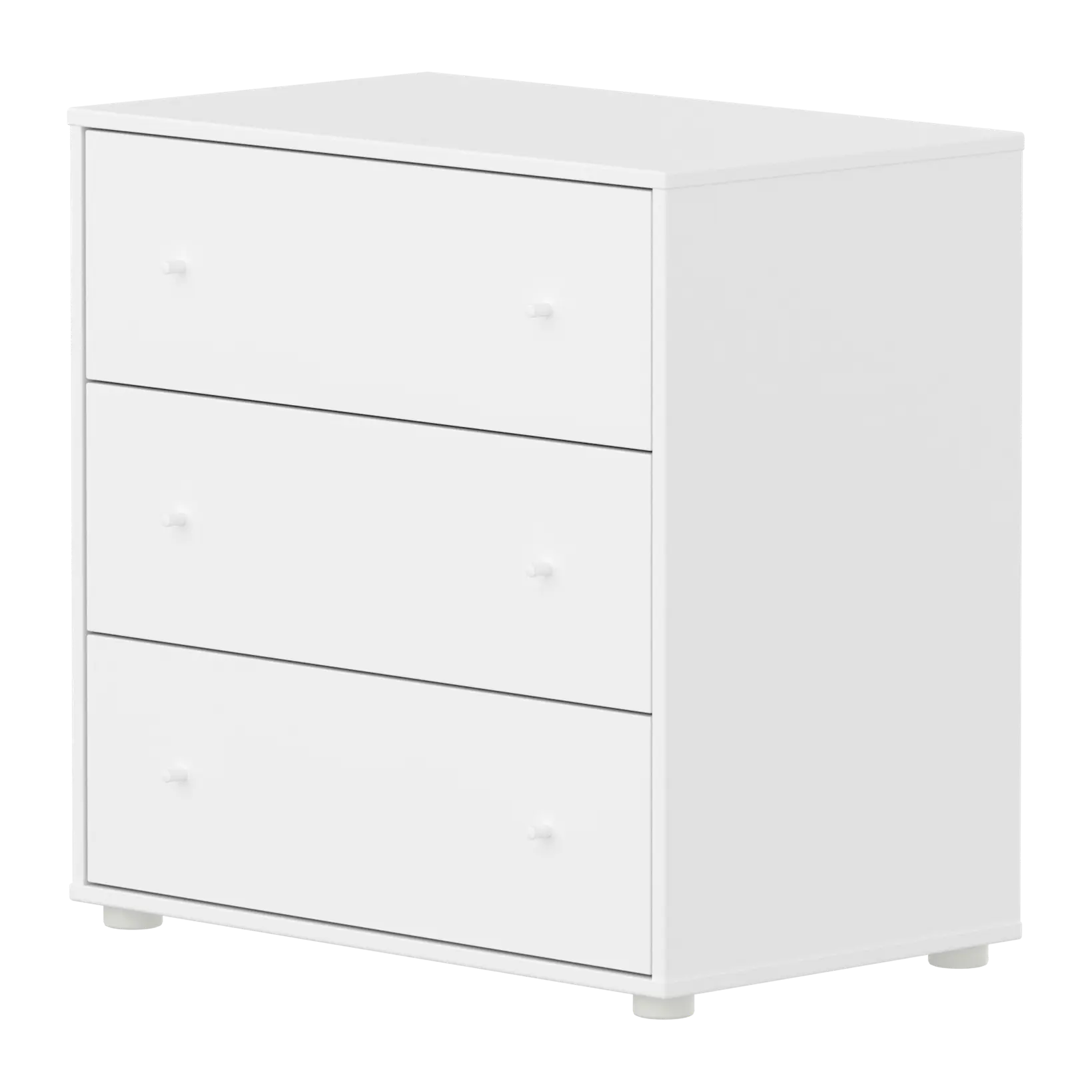 SAGA Chest, 3 drawer, White CHEST ACTIVE flexa-com.myshopify.com