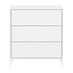 SAGA Chest, 3 drawer, White CHEST ACTIVE flexa-com.myshopify.com