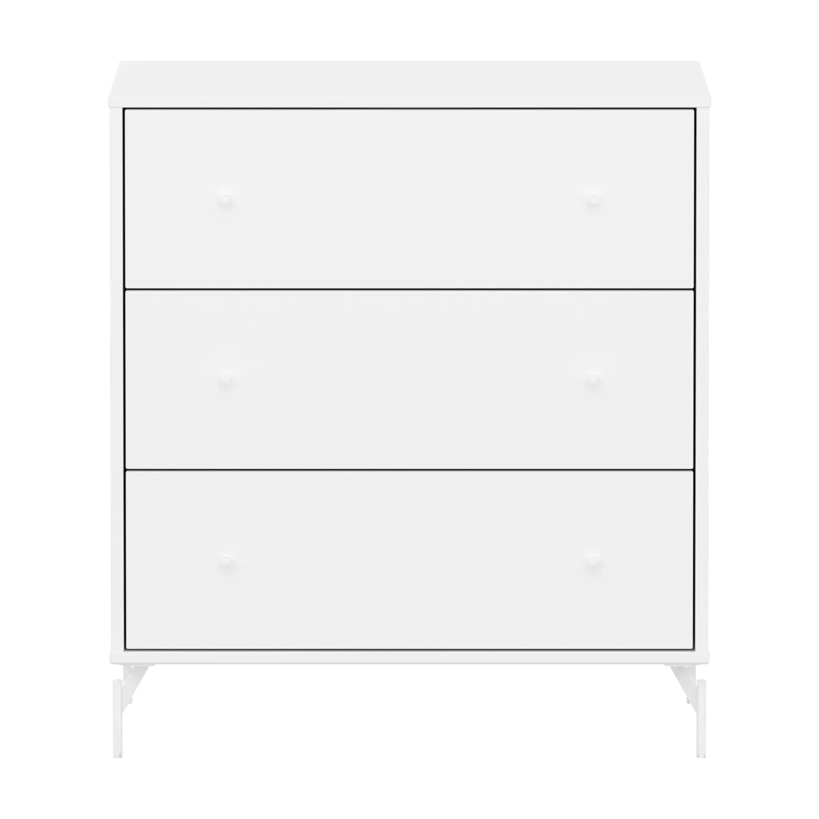 SAGA Chest, 3 drawer, White CHEST ACTIVE flexa-com.myshopify.com