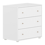 SAGA Chest, 3 drawer, White with Grooves CHEST ACTIVE flexa-com.myshopify.com