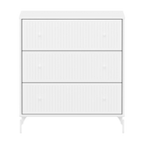 SAGA Chest, 3 drawer, White with Grooves CHEST ACTIVE flexa-com.myshopify.com