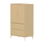 SAGA Cupboard, 2 door & 2 drawer, Sand CUPBOARD ACTIVE flexa-com.myshopify.com