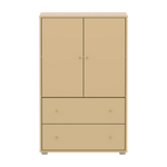SAGA Cupboard, 2 door & 2 drawer, Sand CUPBOARD ACTIVE flexa-com.myshopify.com