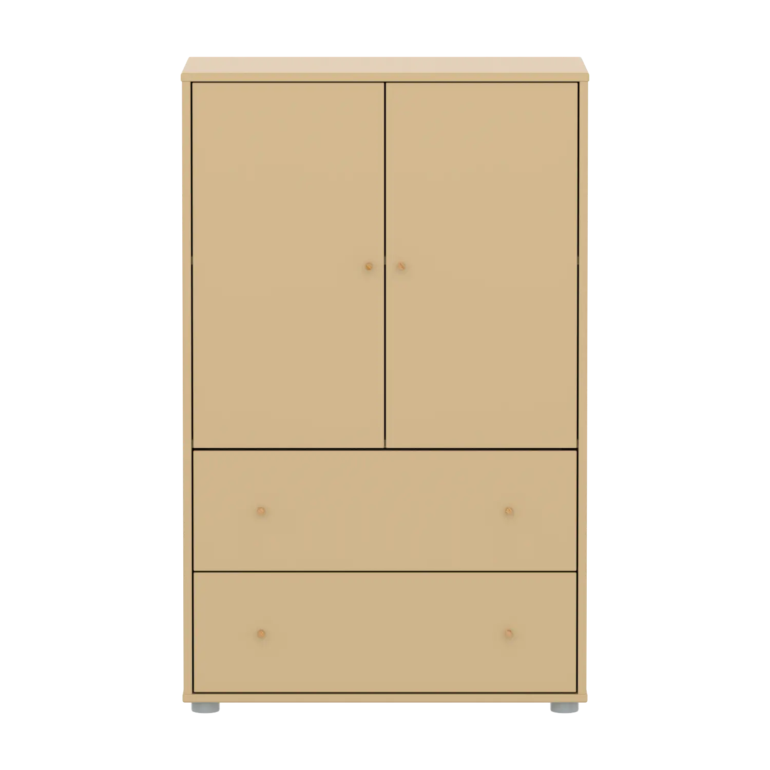 SAGA Cupboard, 2 door & 2 drawer, Sand CUPBOARD ACTIVE flexa-com.myshopify.com