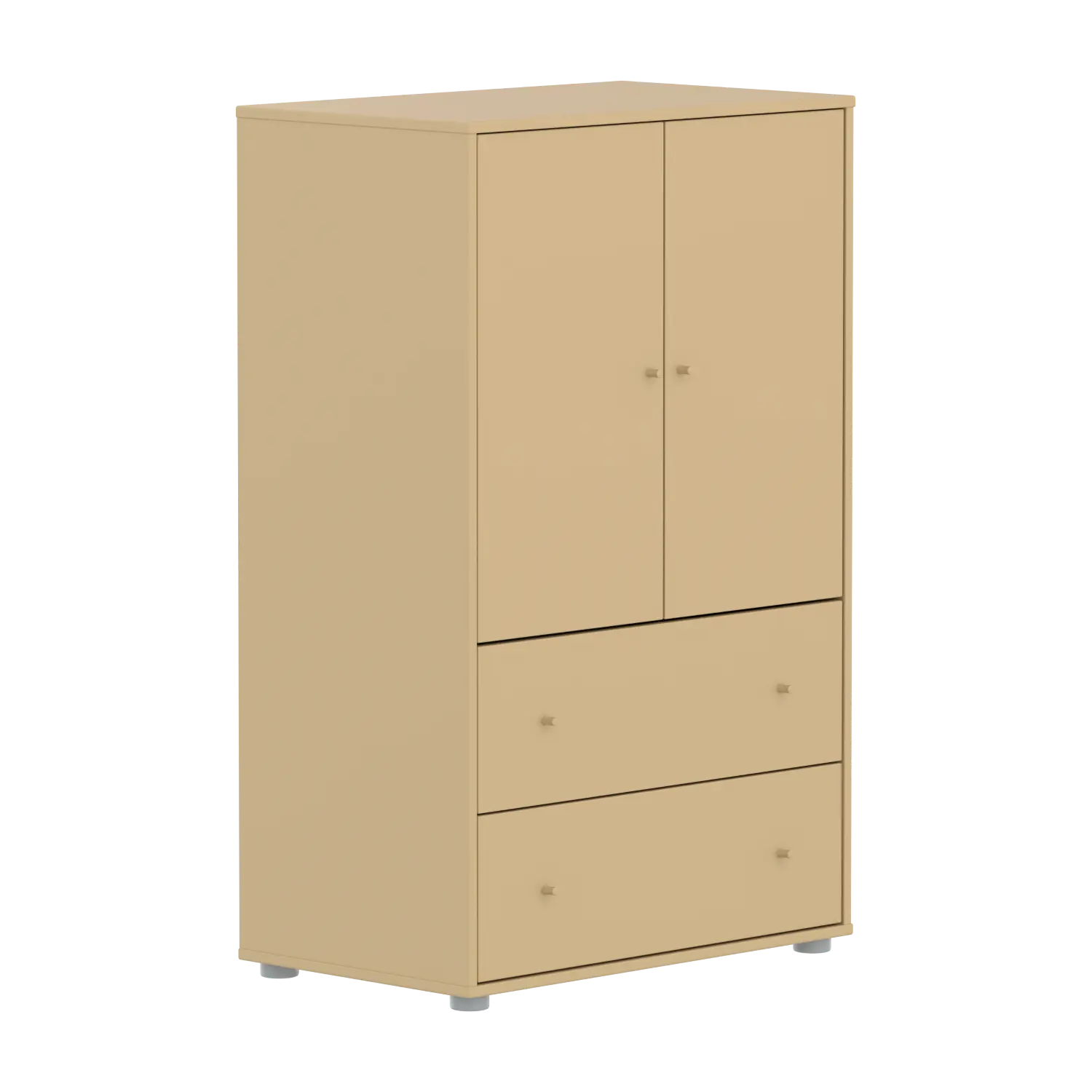 SAGA Cupboard, 2 door & 2 drawer, Sand CUPBOARD ACTIVE flexa-com.myshopify.com