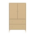 SAGA Cupboard, 2 door & 2 drawer, Sand CUPBOARD ACTIVE flexa-com.myshopify.com