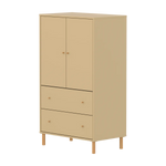 SAGA Cupboard, 2 door & 2 drawer, Sand CUPBOARD ACTIVE flexa-com.myshopify.com