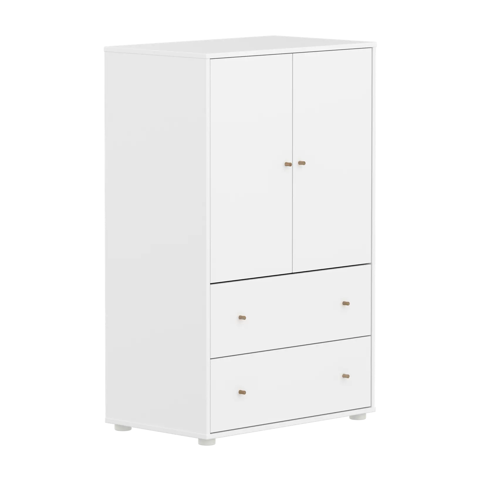 SAGA Cupboard, 2 door & 2 drawer, White CUPBOARD ACTIVE flexa-com.myshopify.com