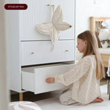 SAGA Cupboard, 2 door & 2 drawer, White with grooves CUPBOARD ACTIVE flexa-com.myshopify.com