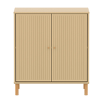 SAGA Cupboard, 2 doors, Sand with grooves CUPBOARD ACTIVE flexa-com.myshopify.com