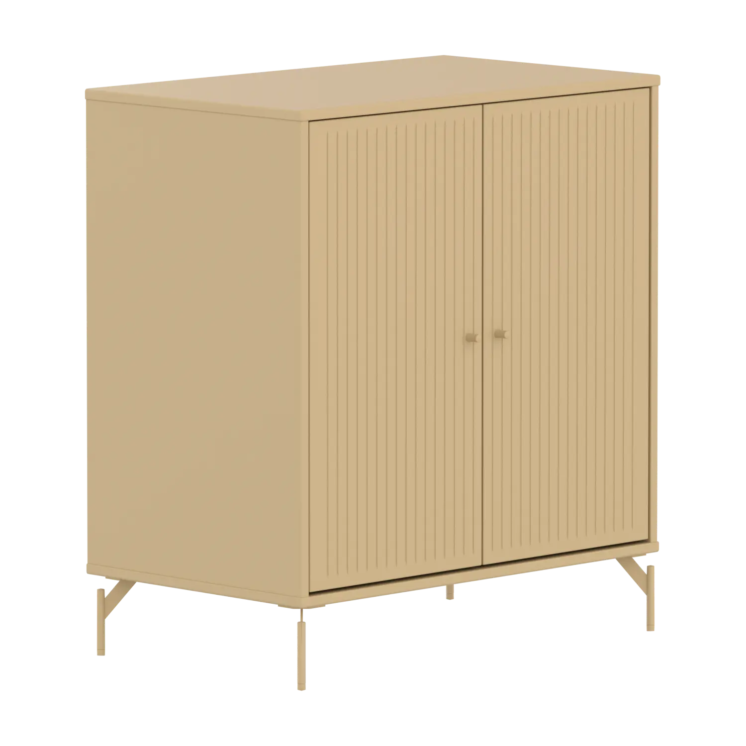 SAGA Cupboard, 2 doors, Sand with grooves CUPBOARD ACTIVE flexa-com.myshopify.com