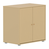 SAGA Cupboard, 2 doors, Sand with grooves CUPBOARD ACTIVE flexa-com.myshopify.com