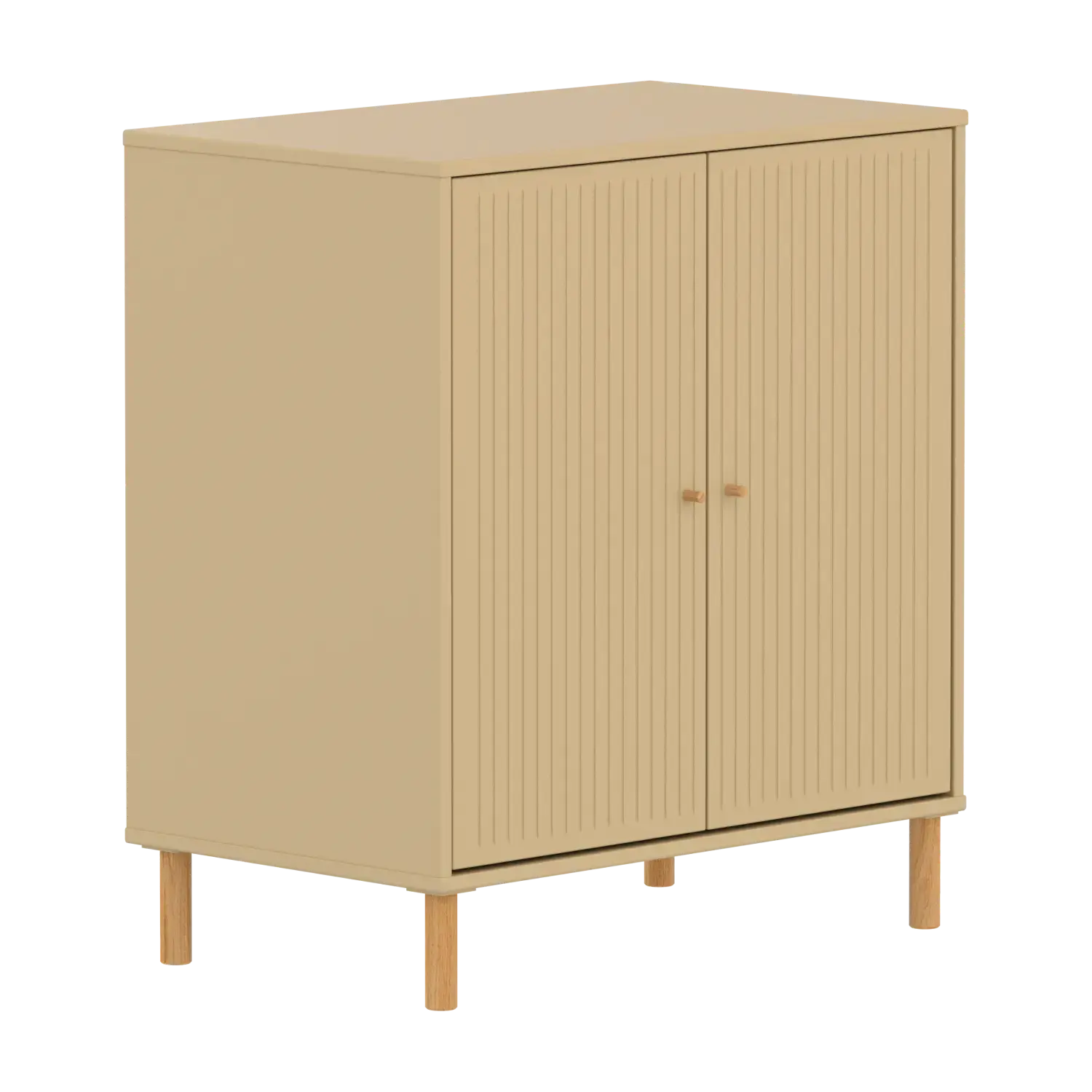 SAGA Cupboard, 2 doors, Sand with grooves CUPBOARD ACTIVE flexa-com.myshopify.com