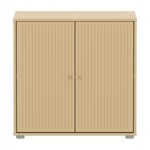 SAGA Cupboard, 2 doors, Sand with grooves CUPBOARD ACTIVE flexa-com.myshopify.com