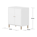 SAGA Cupboard, 2 doors, White CUPBOARD ACTIVE flexa-com.myshopify.com