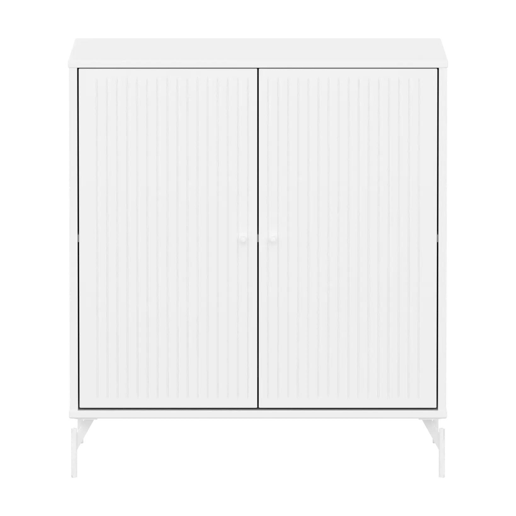 SAGA Cupboard, 2 doors, White with grooves CUPBOARD ACTIVE flexa-com.myshopify.com