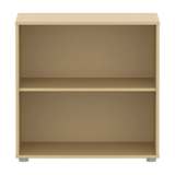 FLEXA SAGA Shelf unit, 1 shelf, Sand, view 2