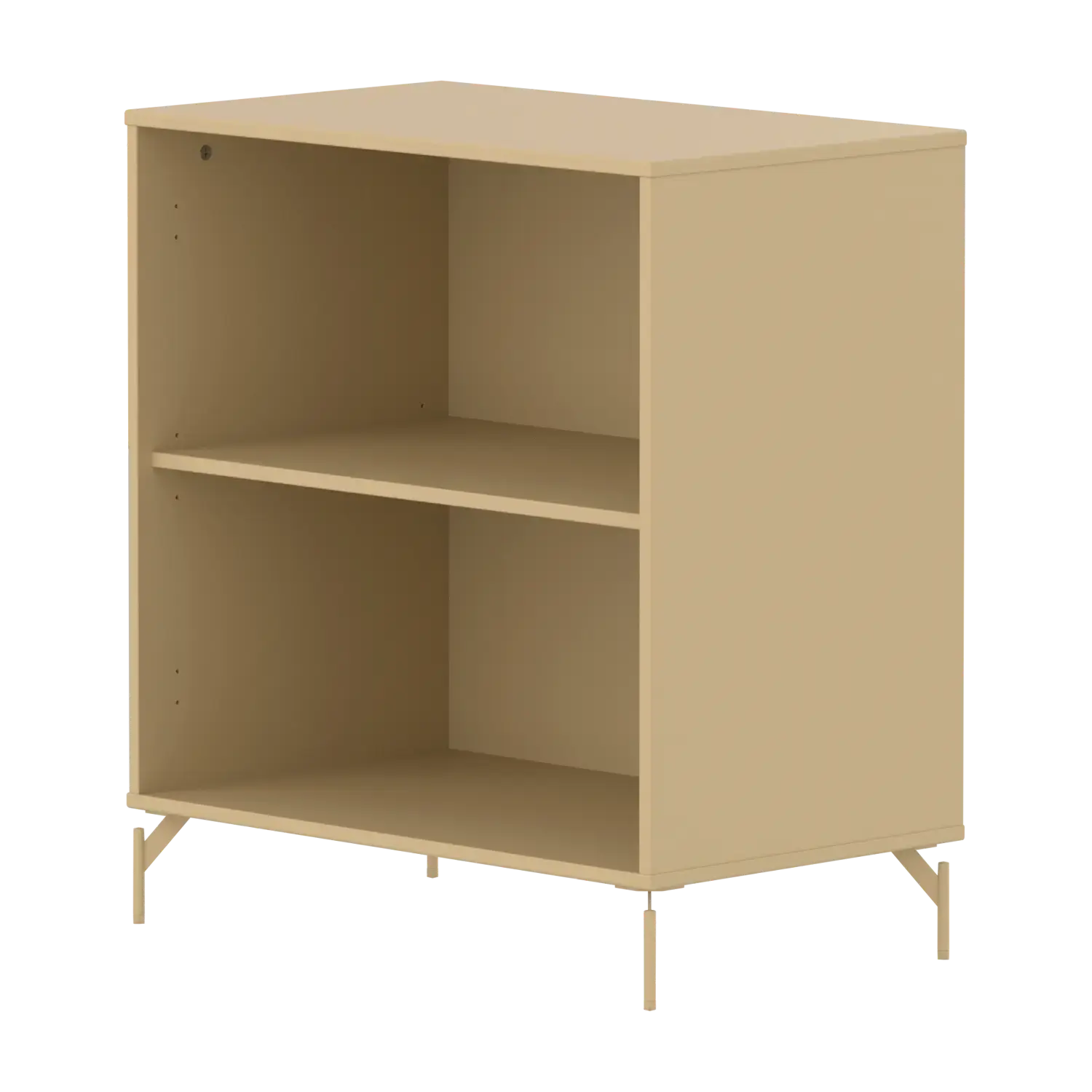 SAGA Shelf unit, 1 shelf, Sand BOOKCASE ACTIVE flexa-com.myshopify.com