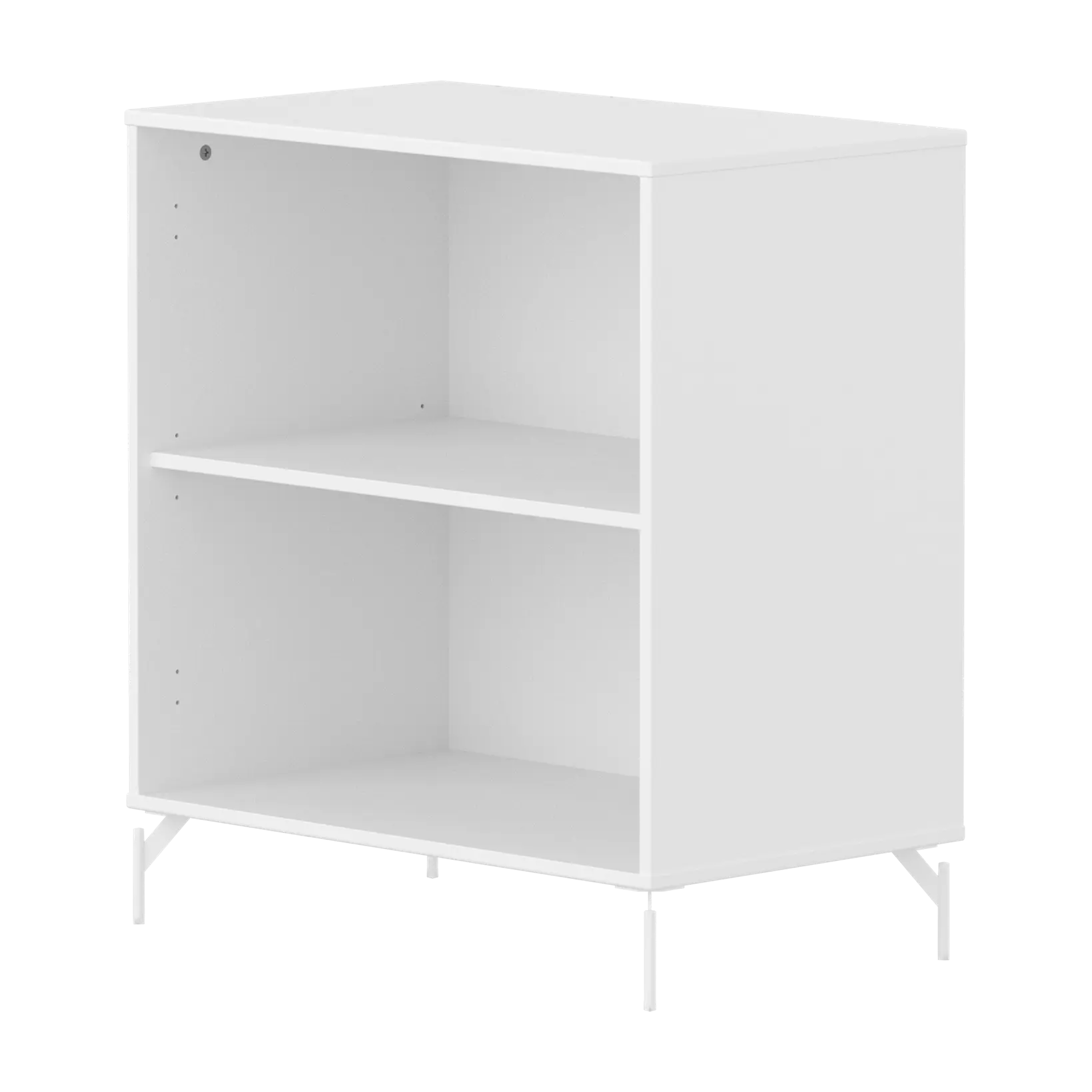 SAGA Shelf unit, 1 shelf, White BOOKCASE ACTIVE flexa-com.myshopify.com