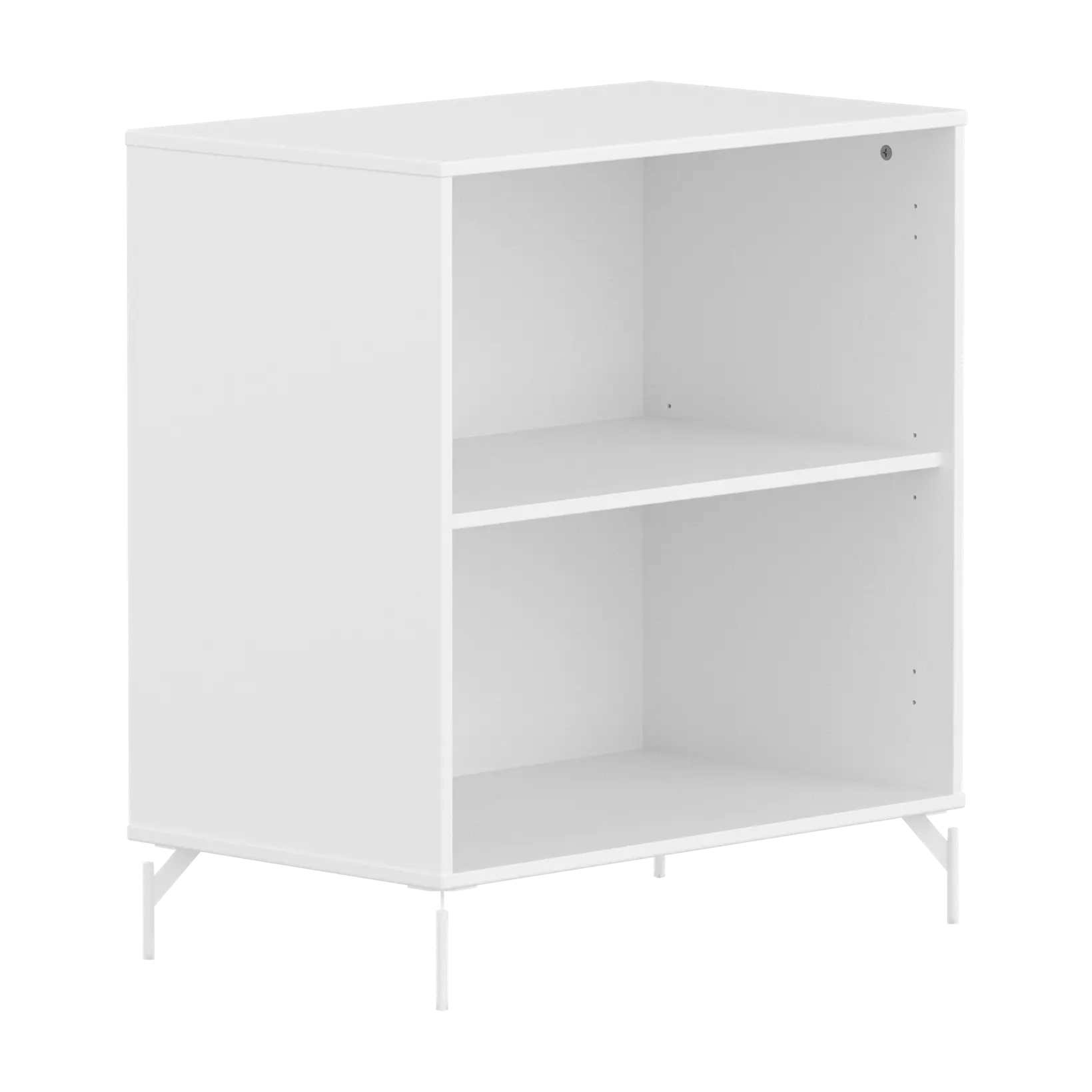 SAGA Shelf unit, 1 shelf, White BOOKCASE ACTIVE flexa-com.myshopify.com