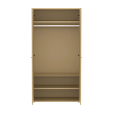SAGA Wardrobe, 2 door, Sand WARDROBE ACTIVE flexa-com.myshopify.com
