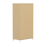 SAGA Wardrobe, 2 door, Sand with grooves WARDROBE ACTIVE flexa-com.myshopify.com