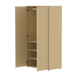 SAGA Wardrobe, 2 door, Sand with grooves WARDROBE ACTIVE flexa-com.myshopify.com