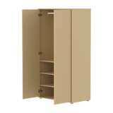 SAGA Wardrobe, 2 door, Sand with grooves WARDROBE ACTIVE flexa-com.myshopify.com