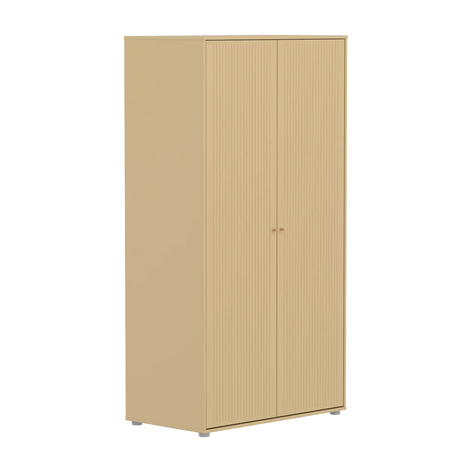 SAGA Wardrobe, 2 door, Sand with grooves WARDROBE ACTIVE flexa-com.myshopify.com